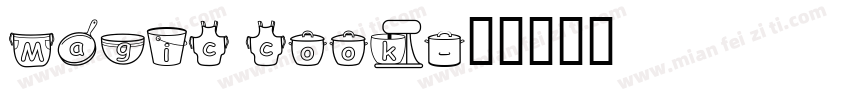 Magic cook字体转换